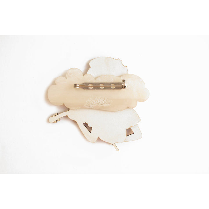 Girl playing the violin Brooch by Laliblue 2