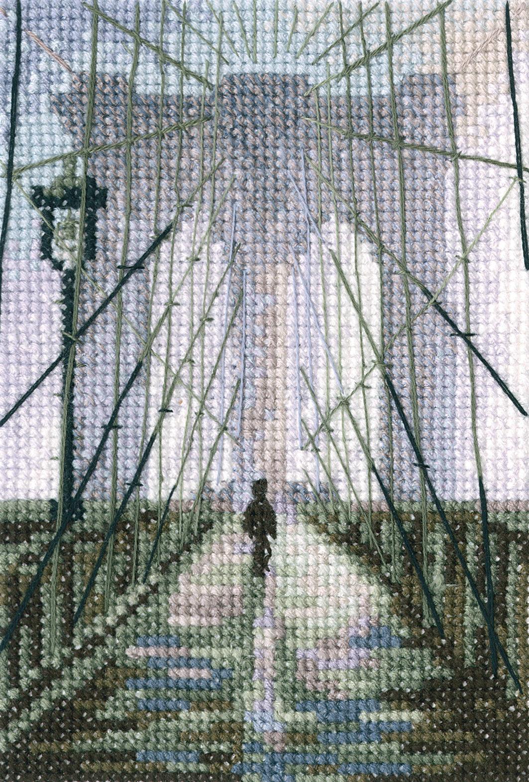 Brooklyn bridge C312 Counted Cross Stitch Kit