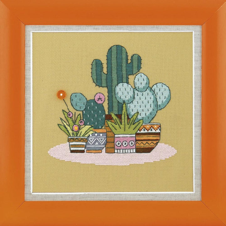 BT-215C Counted cross stitch kit Crystal Art Triptych "Bright Mexico"
