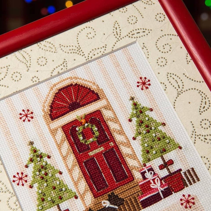 BT-221C Counted cross stitch kit Crystal Art "Merry Christmas"