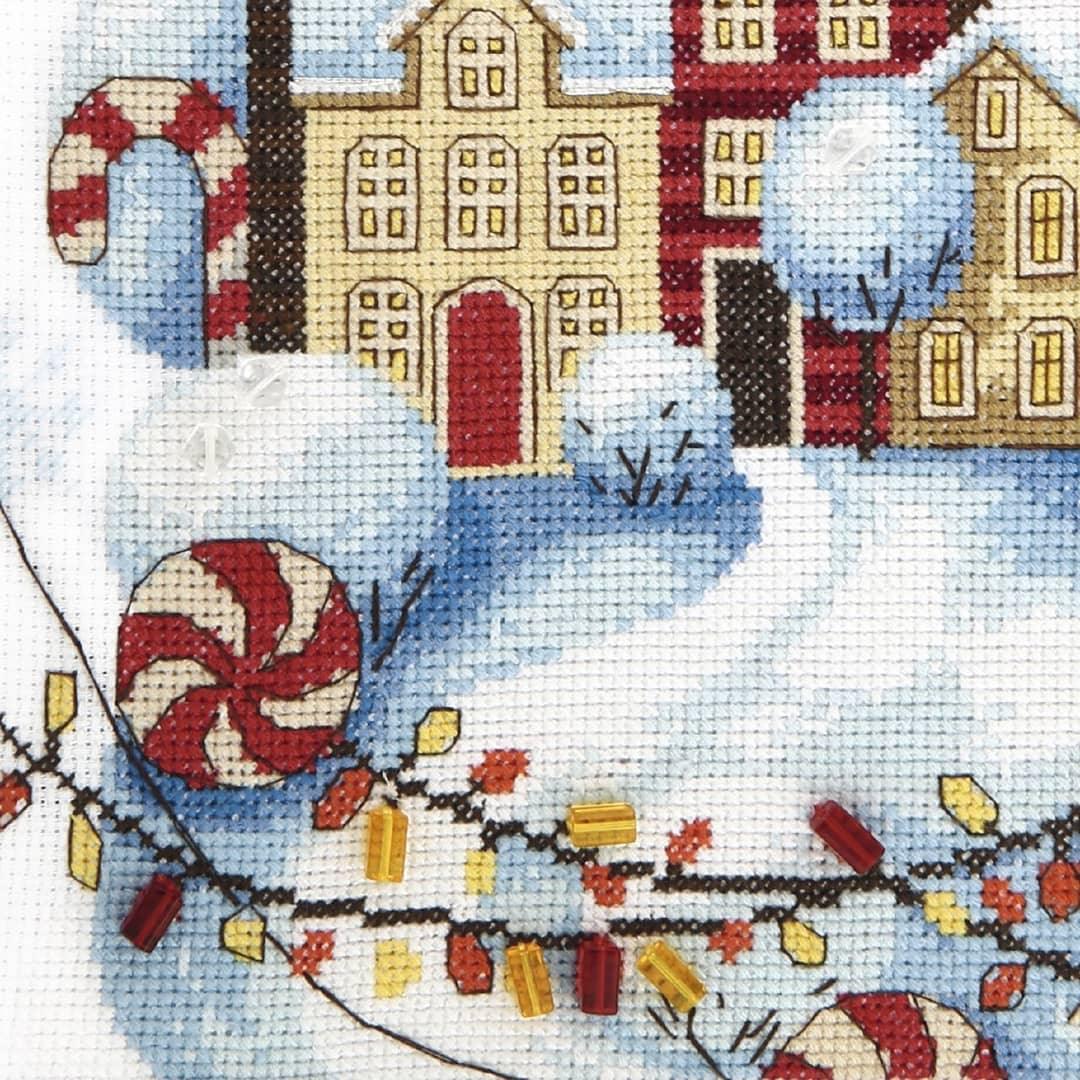 BT-257C Counted cross stitch kit Crystal Art "Gingerbread house"