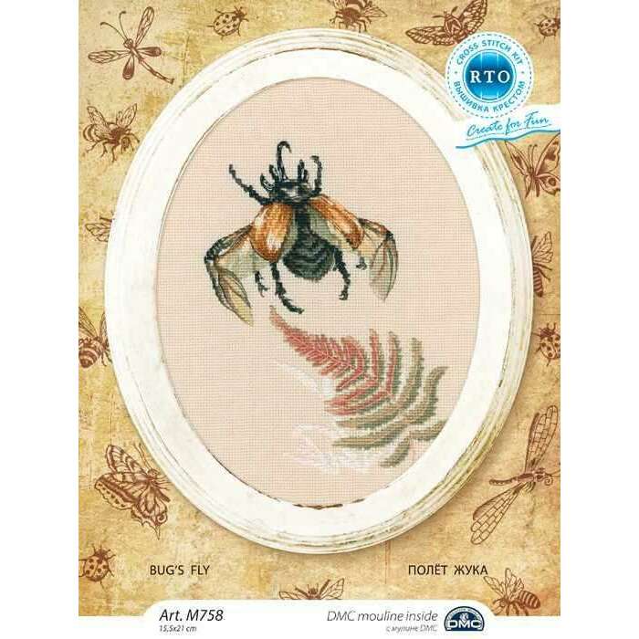 Bug's fly M758 Counted Cross Stitch Kit