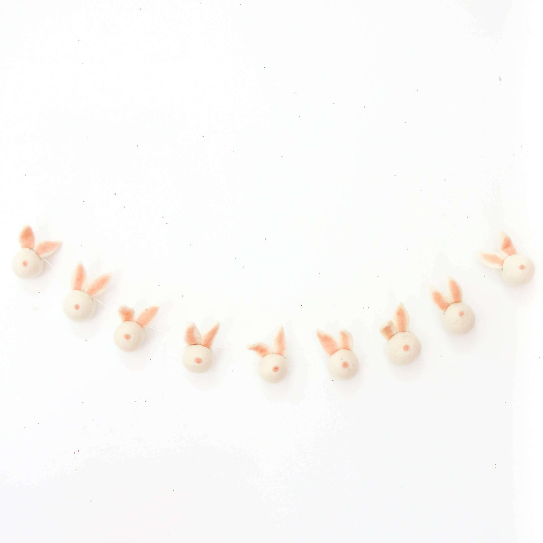Bunny Felt Garland