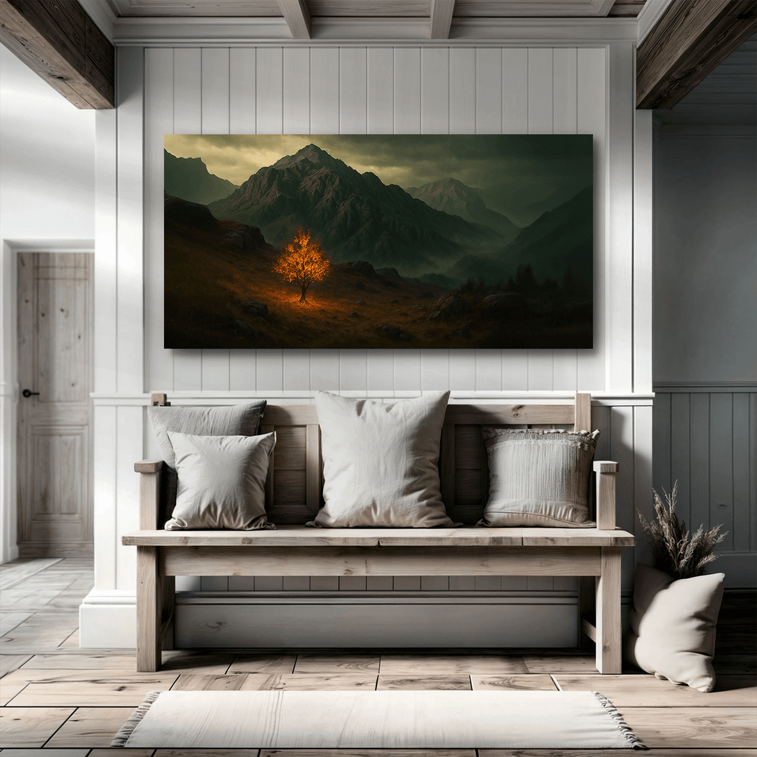 Burning Bush - Faith Wall Art V