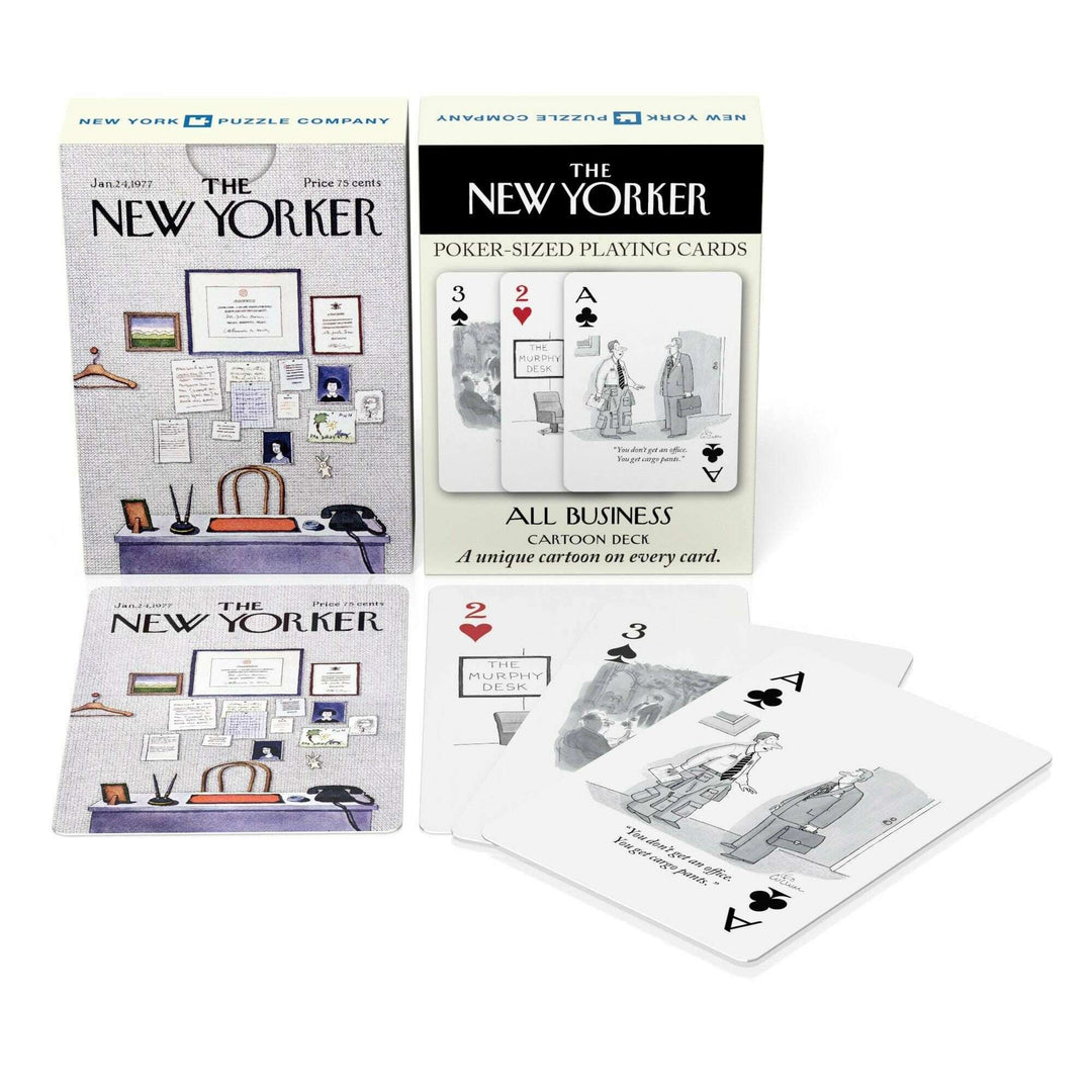 Business and Office Cartoons Playing Cards