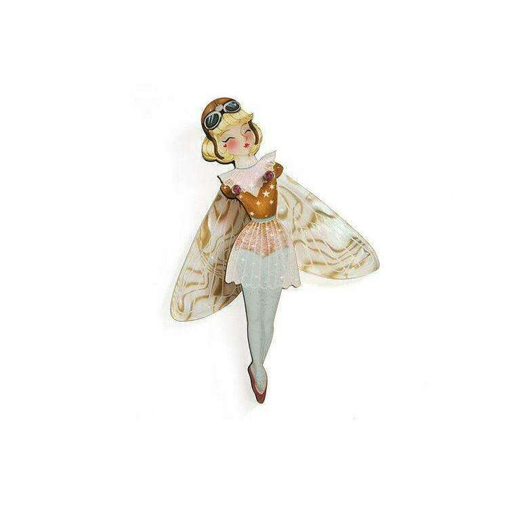 Butterfly Woman Halloween Brooch by Laliblue - Quirks!