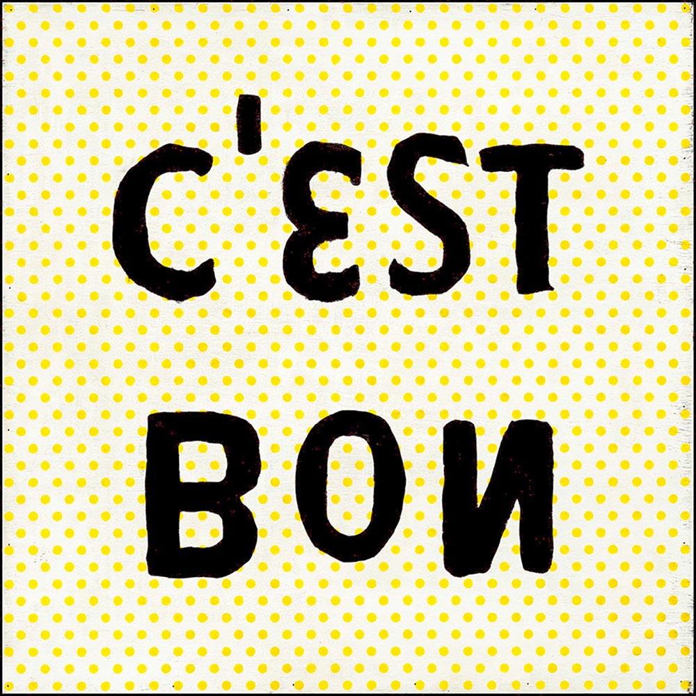 "C'est Bon" Gallery Wrap Art Print - Quirks!