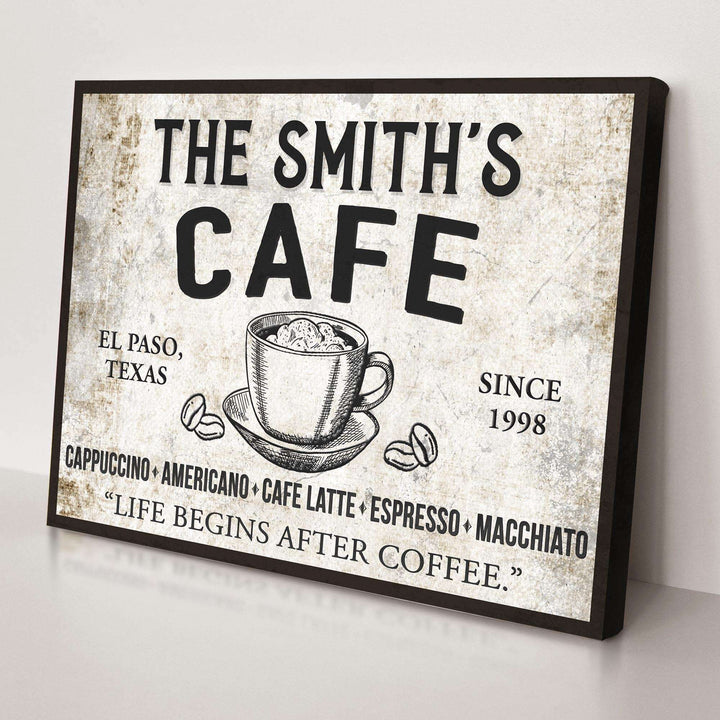 Cafe Sign IV