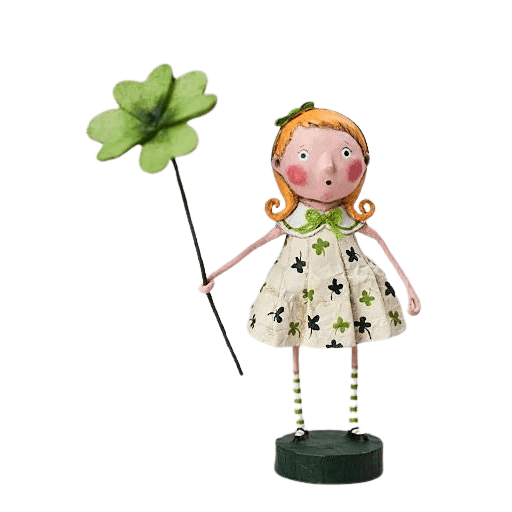 Cailin O'Clover St. Patrick's Day Figurine by Lori Mitchell