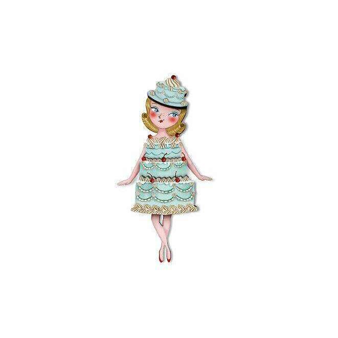 Cake Woman Brooch by LaliBlue - Quirks!