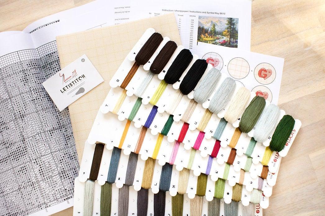 Camper's Cabin B610L Counted Cross-Stitch Kit