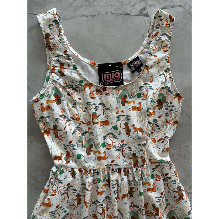 Campsite Fit & Flare Dress