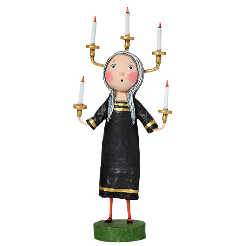 Candle Maker halloween figurine by Lori Mitchell 