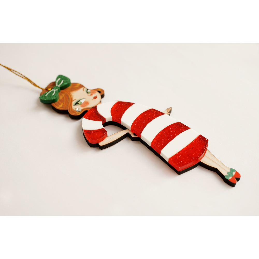 Candy Cane Tree Ornament by Laliblue 3