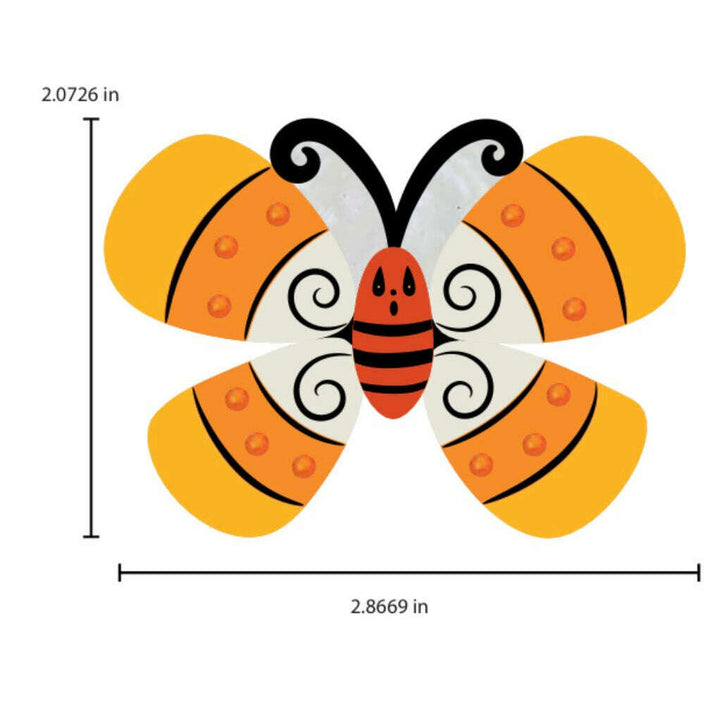 Candy Corn Winged Weena Brooch by Johanna Parker x Lipstick & Chrome – view 3
