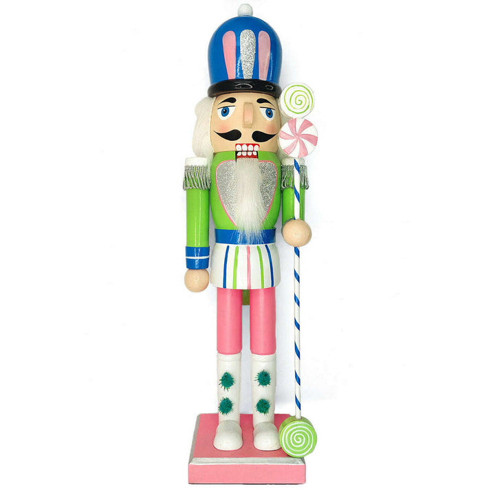 Candyland Christmas Wooden Nutcracker Soldier Wizardi F07M6-1A