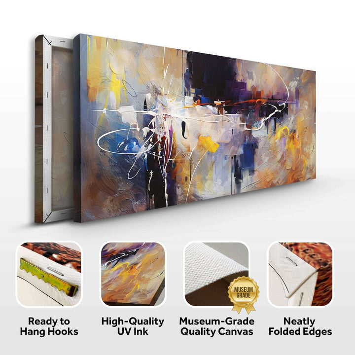 Canvas Print: "Colorplay Symphony"
