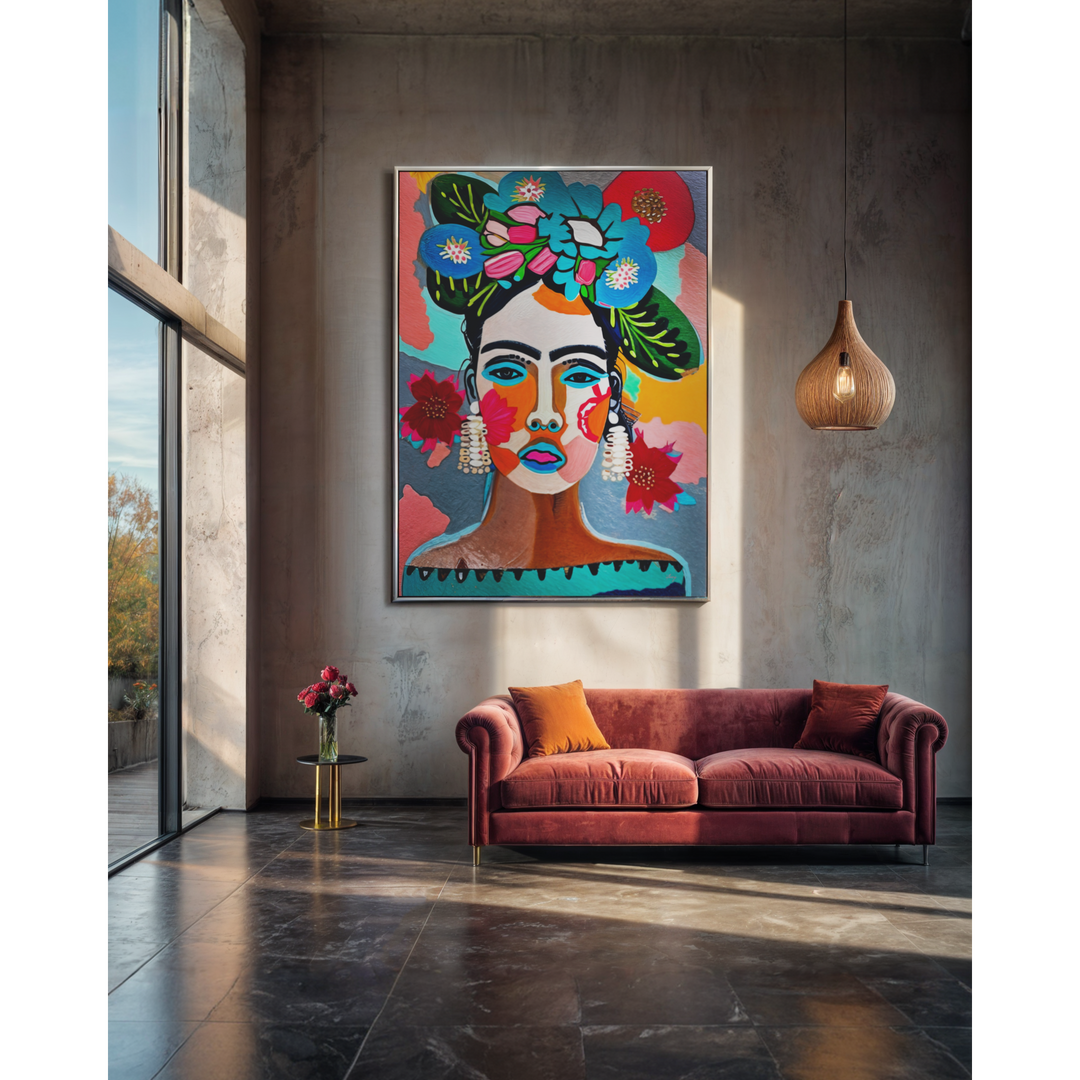 Canvas Print: "Floral Muse III"