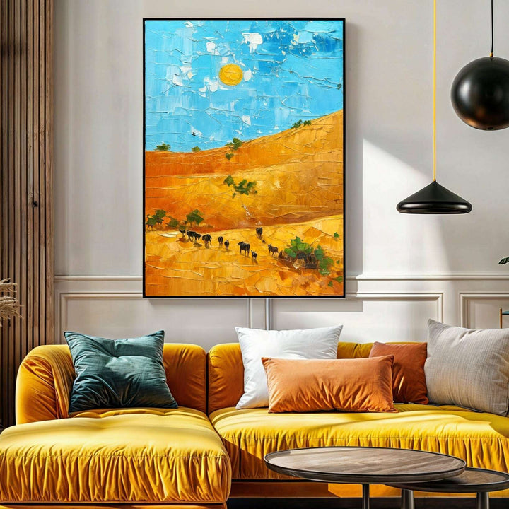 Canvas Print: "Savannah Daze"