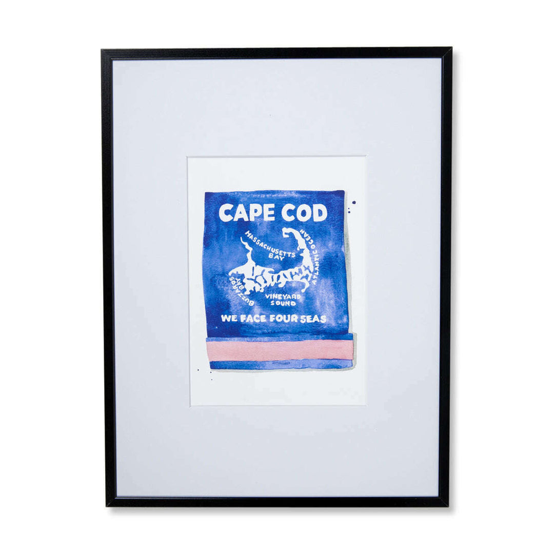 Cape Cod Matchbook Art Print