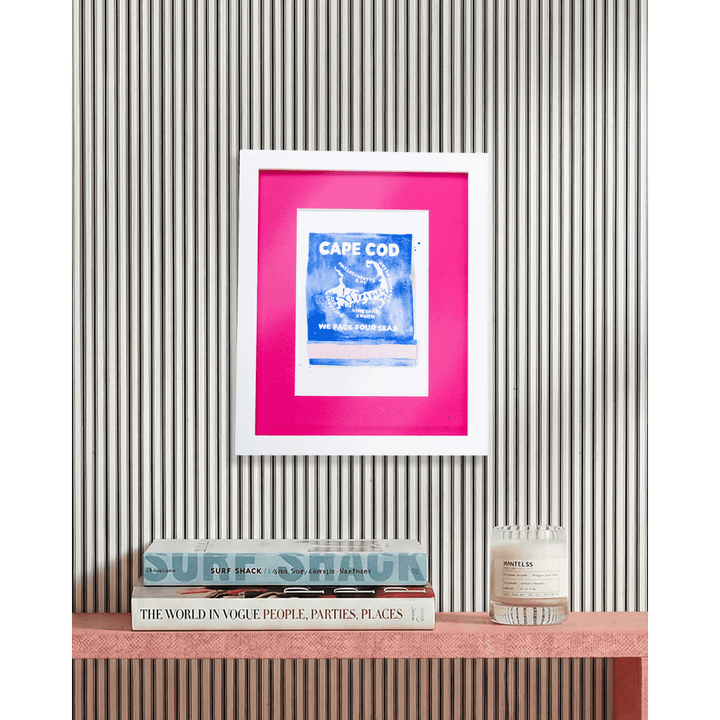 Cape Cod Matchbook Art Print