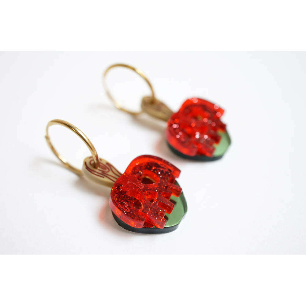 Caramel Apples Earrings by Laliblue – view 2