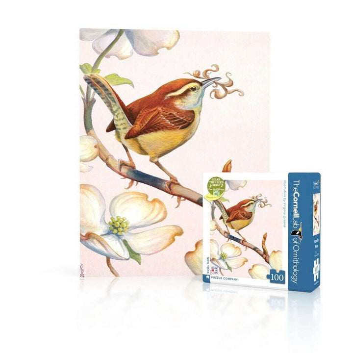 Carolina Wren Mini Jigsaw Puzzle