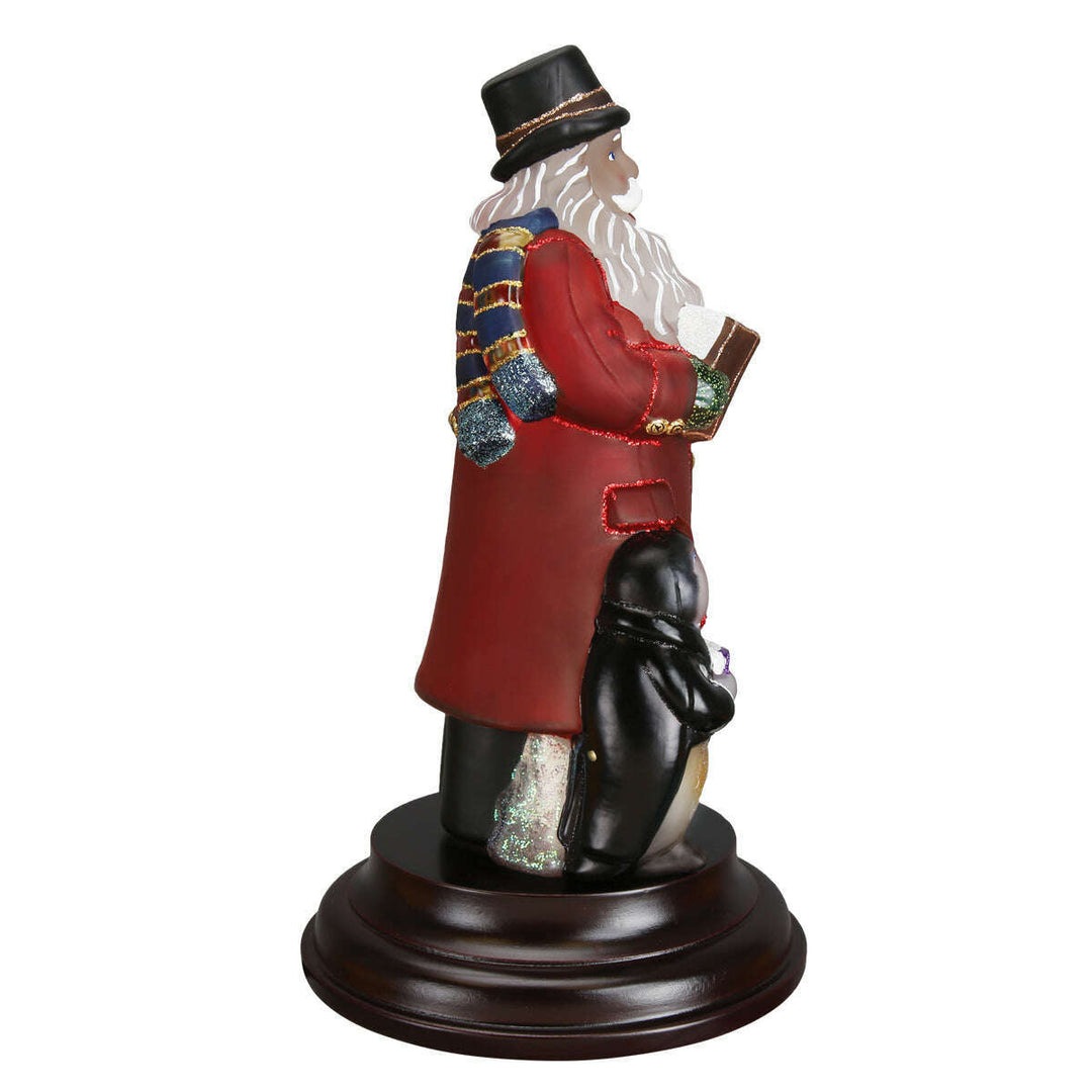 Caroling Santa Night Light