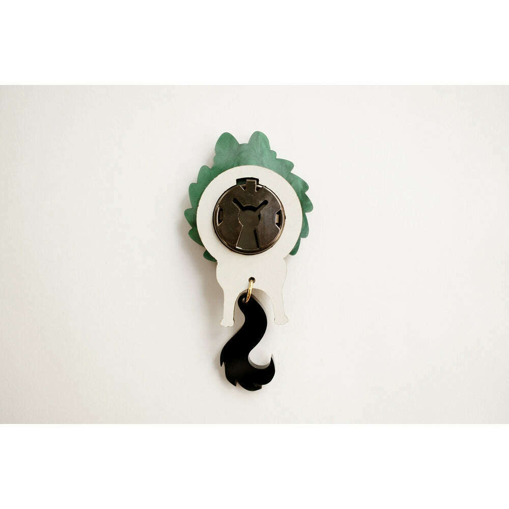 Cat in A Christmas Wreath Button Cover by Laliblue – view 5