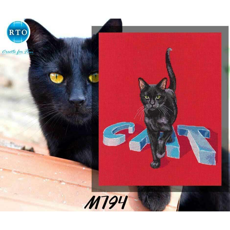 Cat M794 Counted Cross Stitch Kit