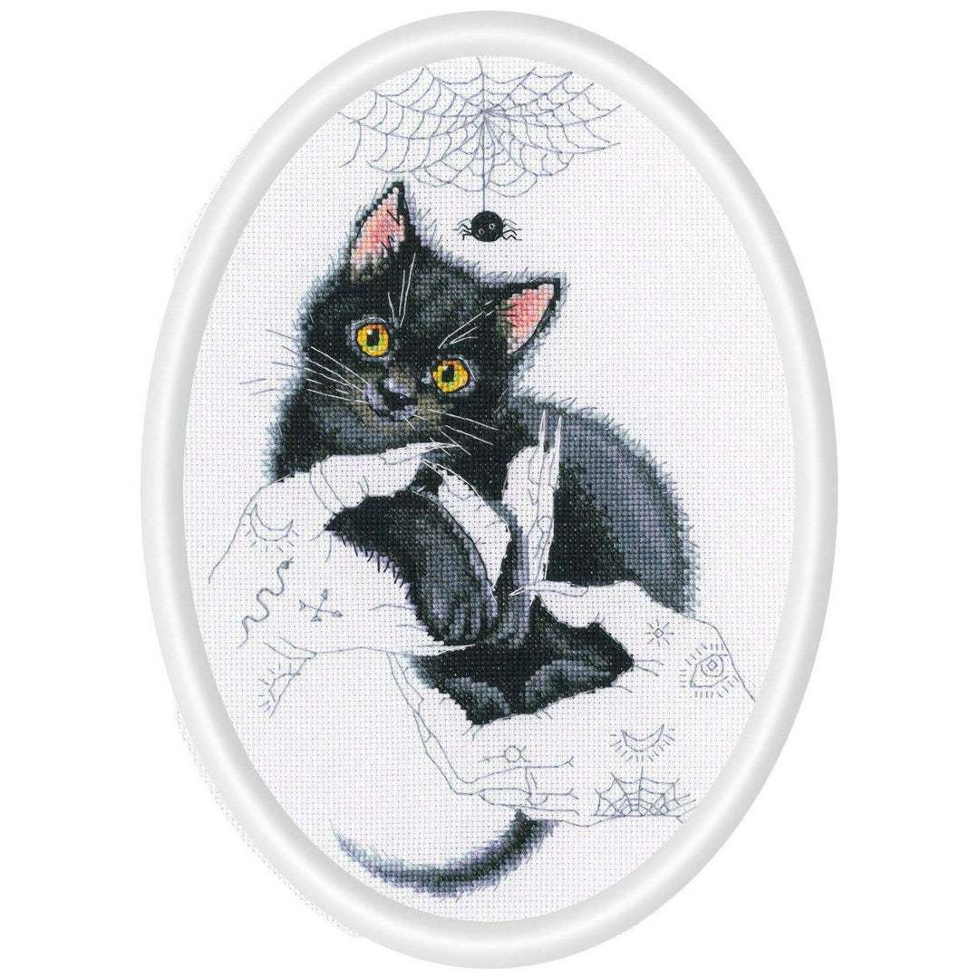 Cat magic M905 Counted Cross Stitch Kit