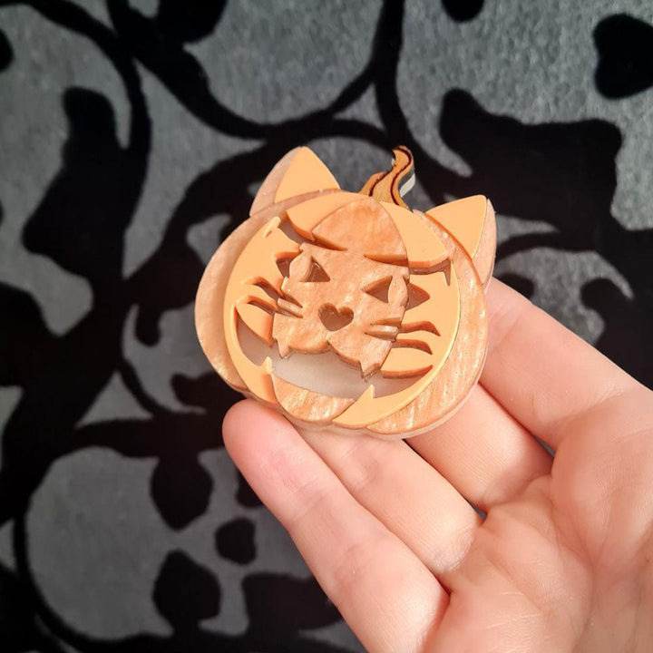 Cat O Lantern Necklace by Cherryloco Jewellery 4