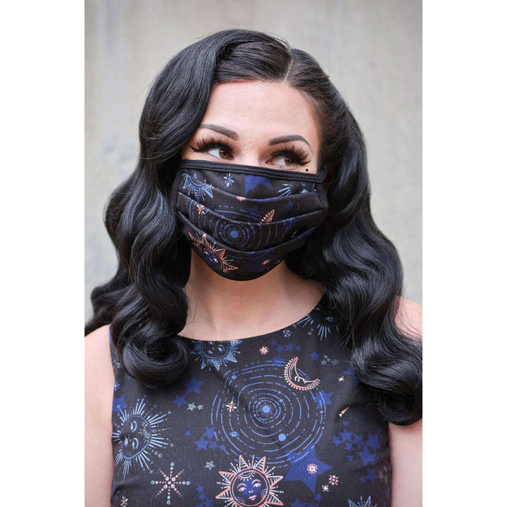 Celestial / Math Reversible Cotton Mask