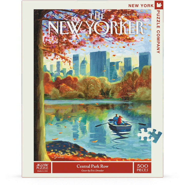 Central Park Row Jigsaw Puzzle