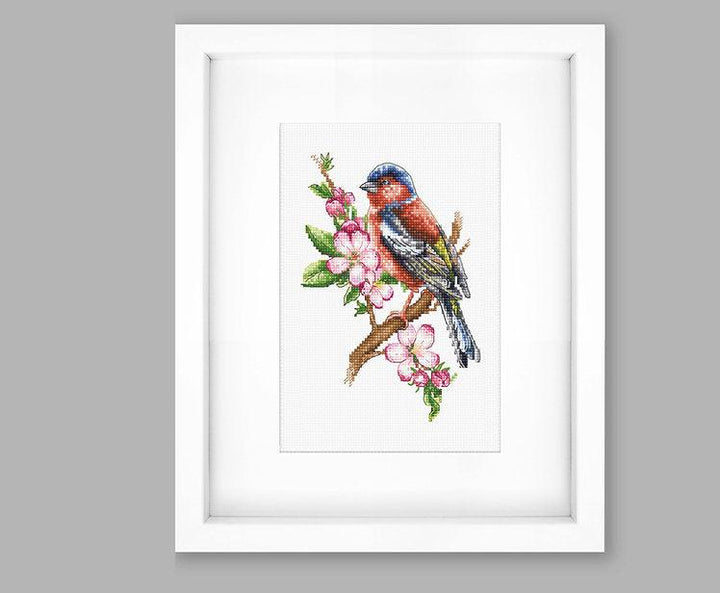 Chaffinch Bird B1196L Counted Cross-Stitch Kit