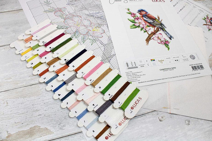 Chaffinch Bird B1196L Counted Cross-Stitch Kit