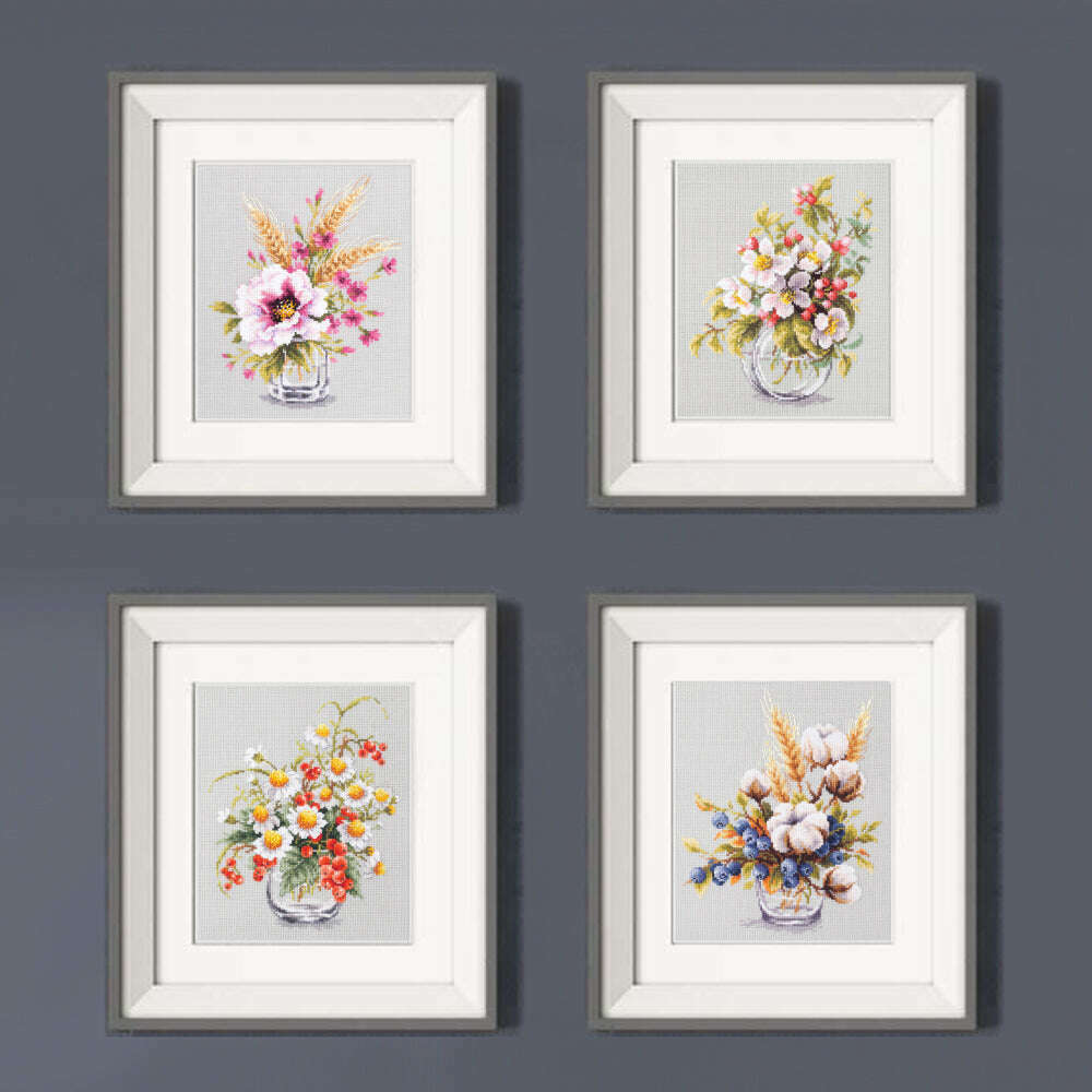 Chamomile and Red Currant 100-012 Counted Cross-Stitch Kit