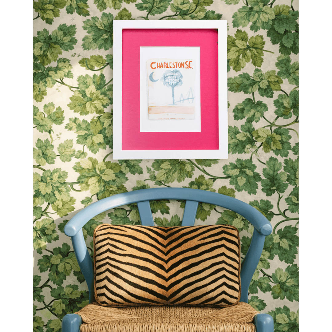 Charleston Matchbook Art Print