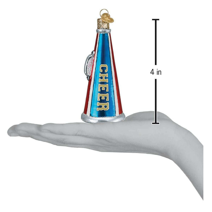Cheer Megaphone Ornament