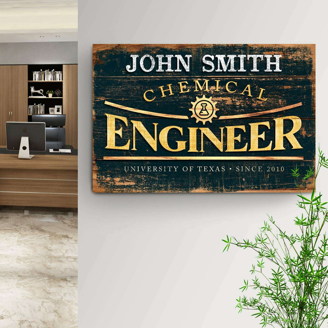 Chemical Engineer Sign