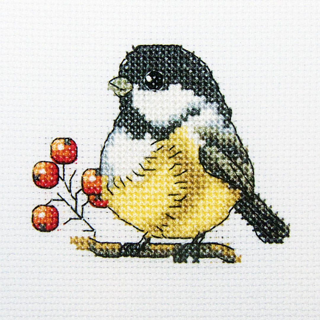 Chickadee H219 Counted Cross Stitch Kit