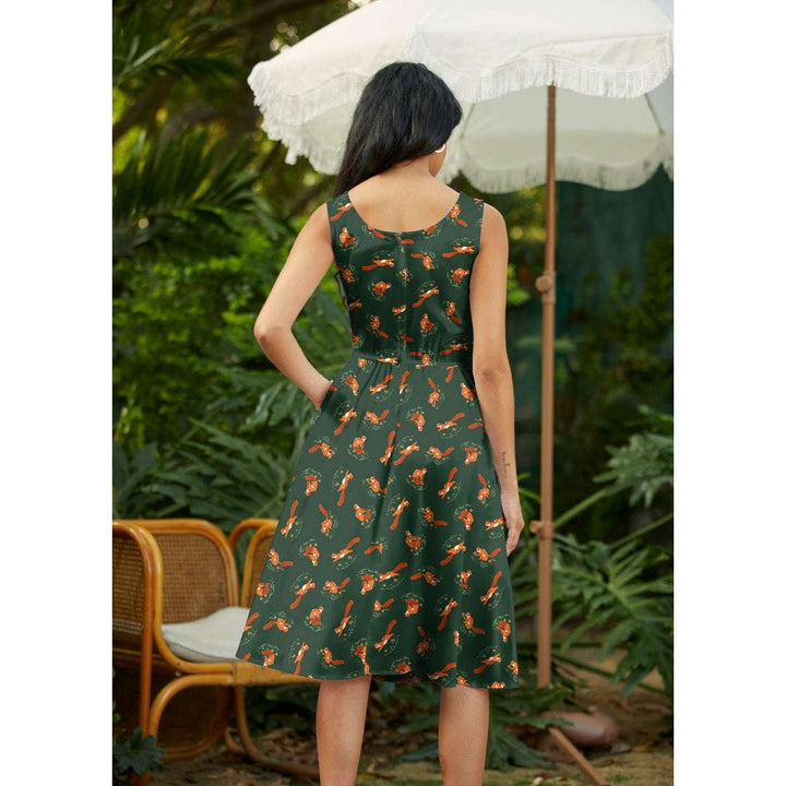 Chipmunks Fit & Flare Dress
