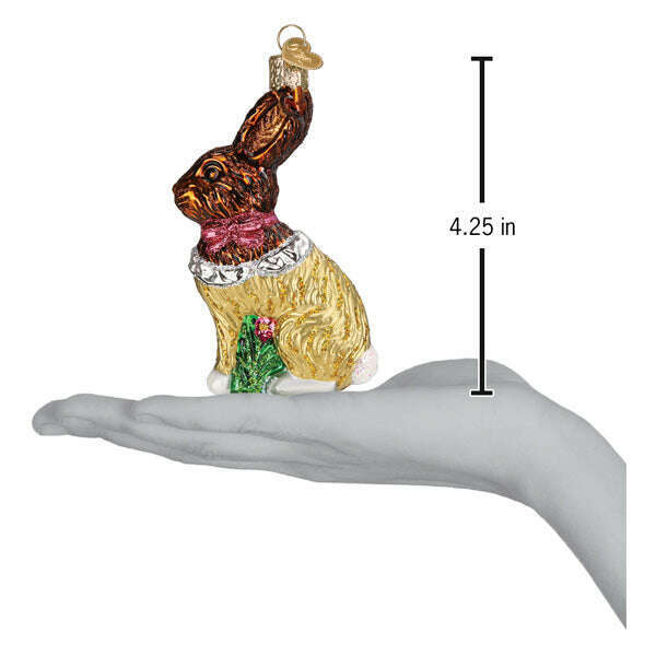 Chocolate Easter Bunny Ornament