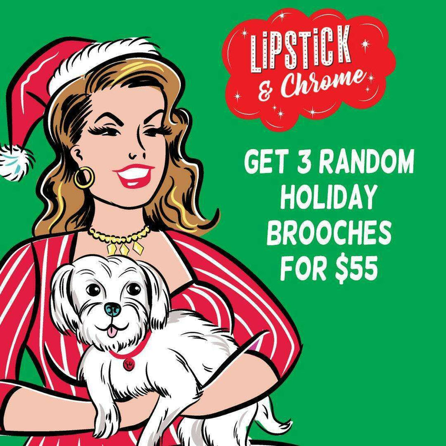 Christmas Brooch Blind Box 3 for $55 - Quirks!