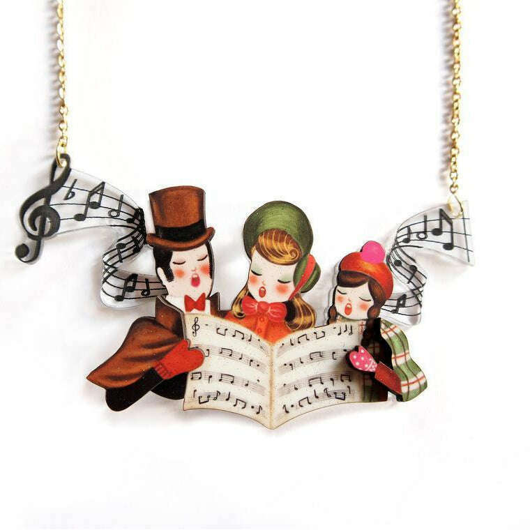 Christmas Carols Necklace by Laliblue - Quirks!