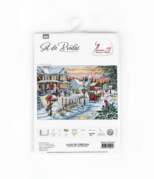Christmas Eve B595L Counted Cross-Stitch Kit
