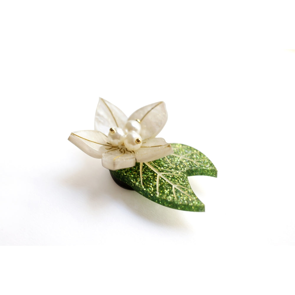 Christmas Flower Button Cover by Laliblue 8