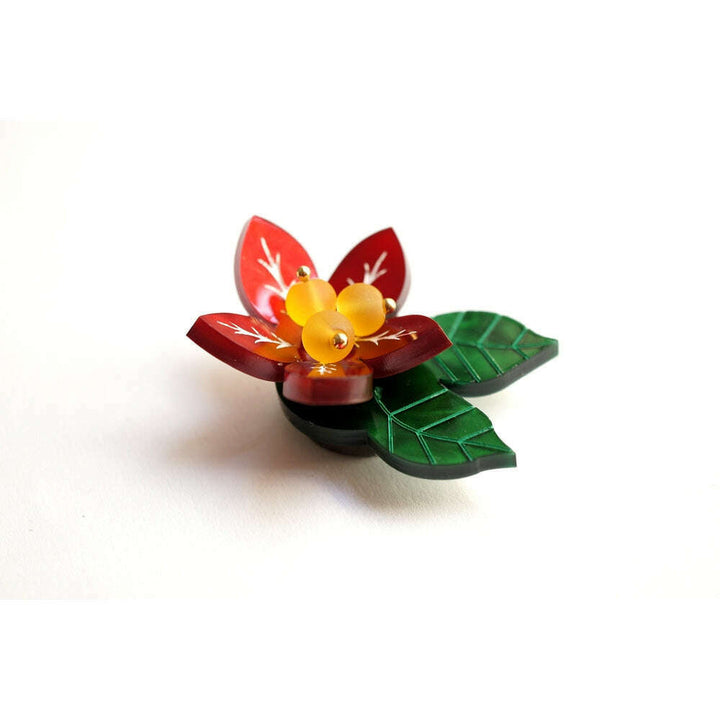 Christmas Flower Button Cover by Laliblue – view 4