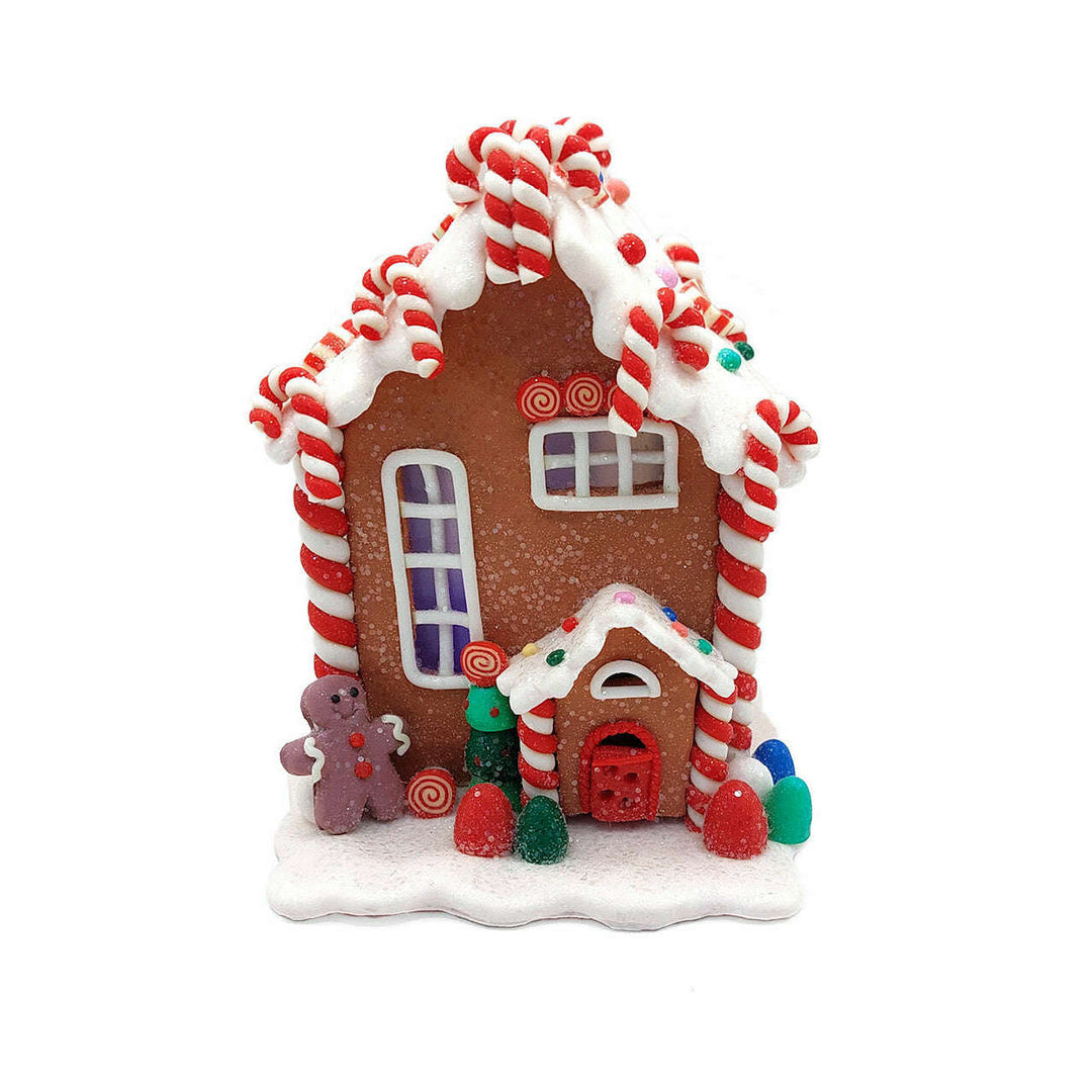 Christmas Gingerbread House. Wizardi Festive Decoration F07-N2-20-HA020B