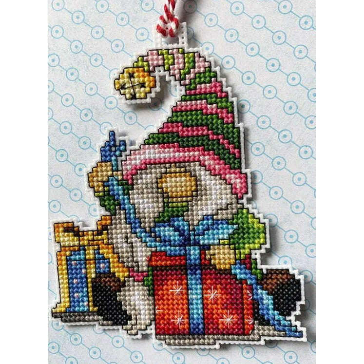 Christmas Gnomes 138CS Counted Cross-Stitch Kit